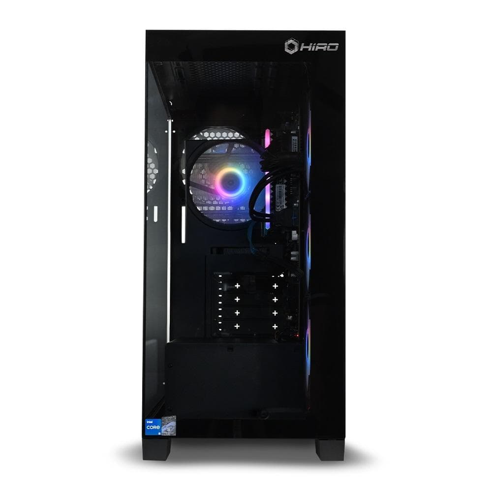 Komputer HIRO Aurora AMD Ryzen 7 7800X3D, RTX 5060 8GB, 32GB RAM, 2TB SSD, WIFI, W11H