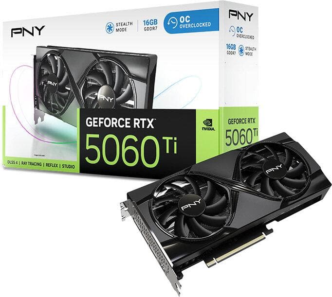 VGA GeForce RTX 5060 TI 16GB OC GDDR7 PCI-E 3xDP HDMI /PNY