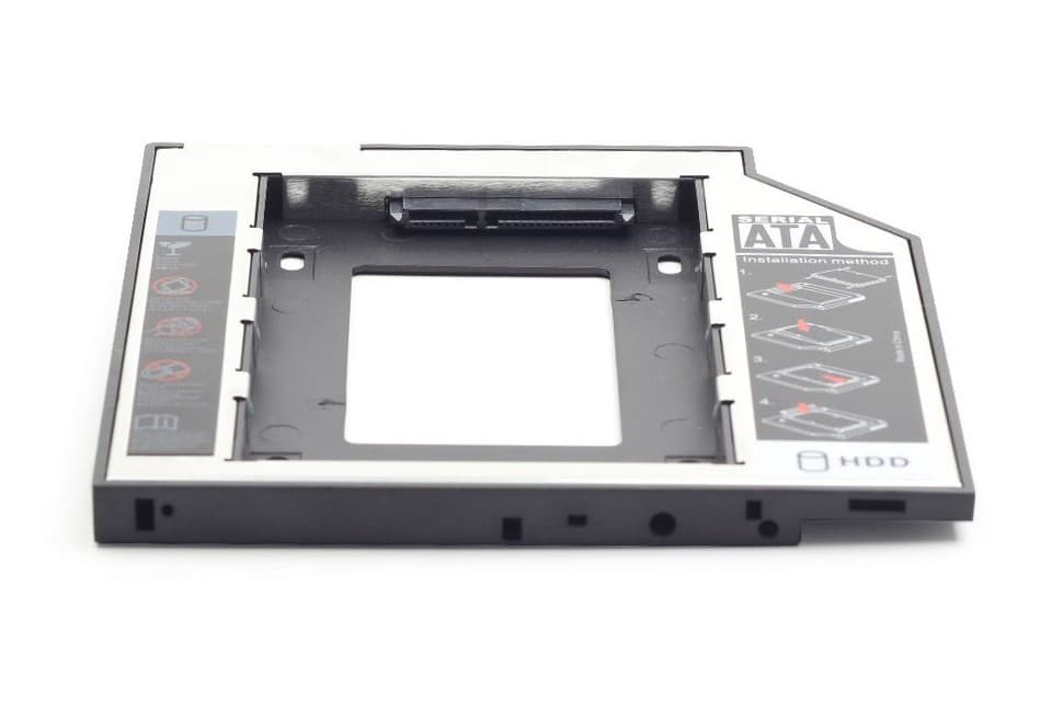 Adapter, ramka na dysk HDD i SSD 5.25&amp;quot; do 2.5&amp;quot; Gembird MF-95-01
