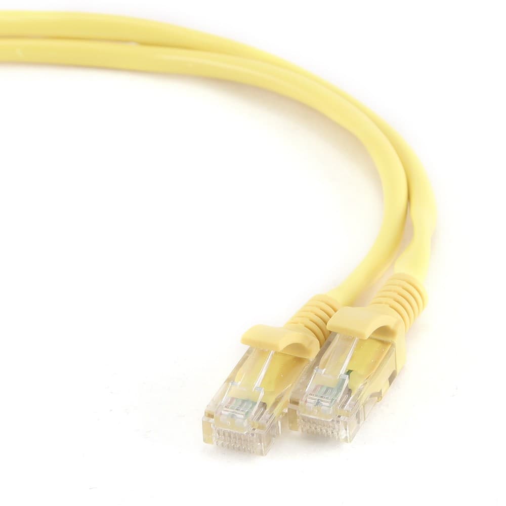 Kabel sieciowy UTP Gembird PP12-0.5M/Y kat. 5e, Patch cord RJ-45 (0,5 m)
