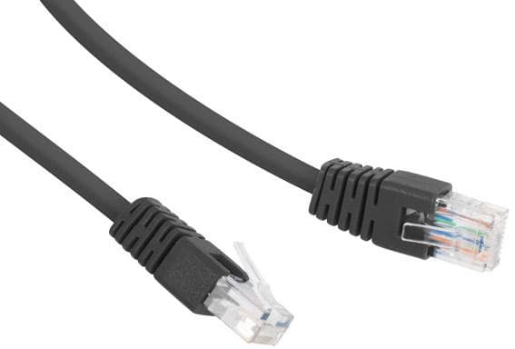 Kabel sieciowy UTP Gembird PP12-5M/BK kat. 5e, Patch cord RJ-45 (5 m)