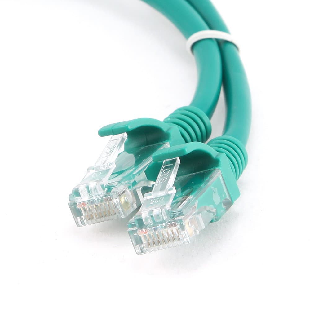Kabel sieciowy UTP Gembird PP6U-2M/G kat. 6, Patch cord RJ-45 (2 m)