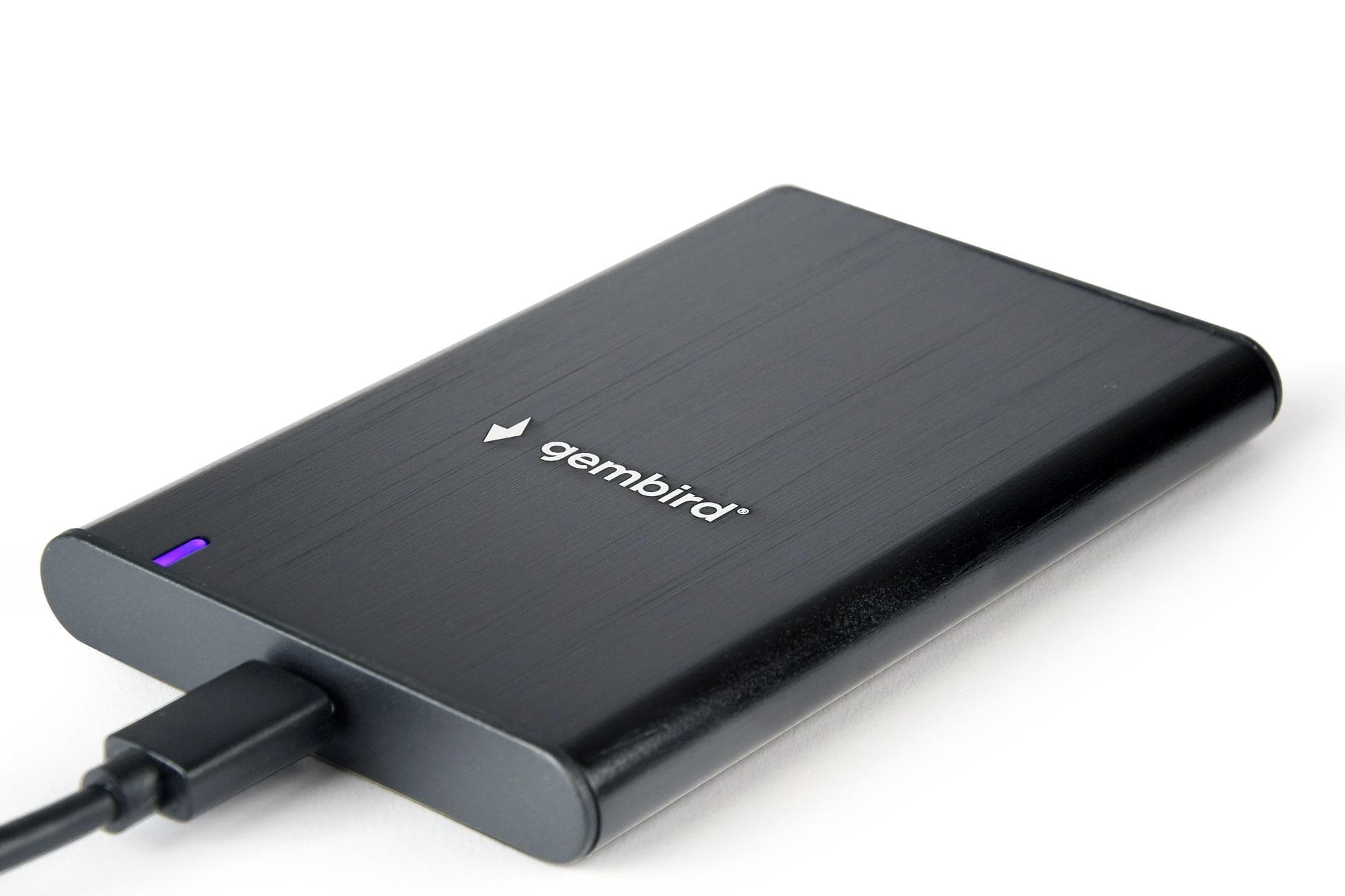 Obudowa zewnętrzna Gembird EE2-U3S-6 na dysk HDD SATA 2.5&amp;quot; USB-C (czarna)