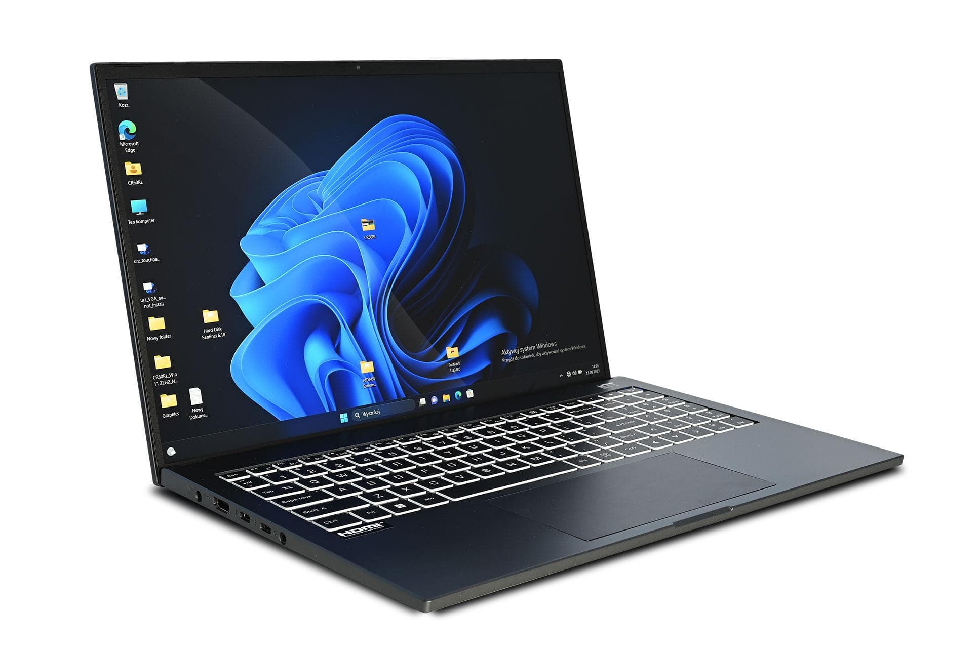 Laptop NTT&amp;reg; Book B16EC 16&amp;quot; 1920x1200, i5 13420H, ARC A350M 4GB, 16GB RAM, 512GB SSD M.2, Windows 11 Edu