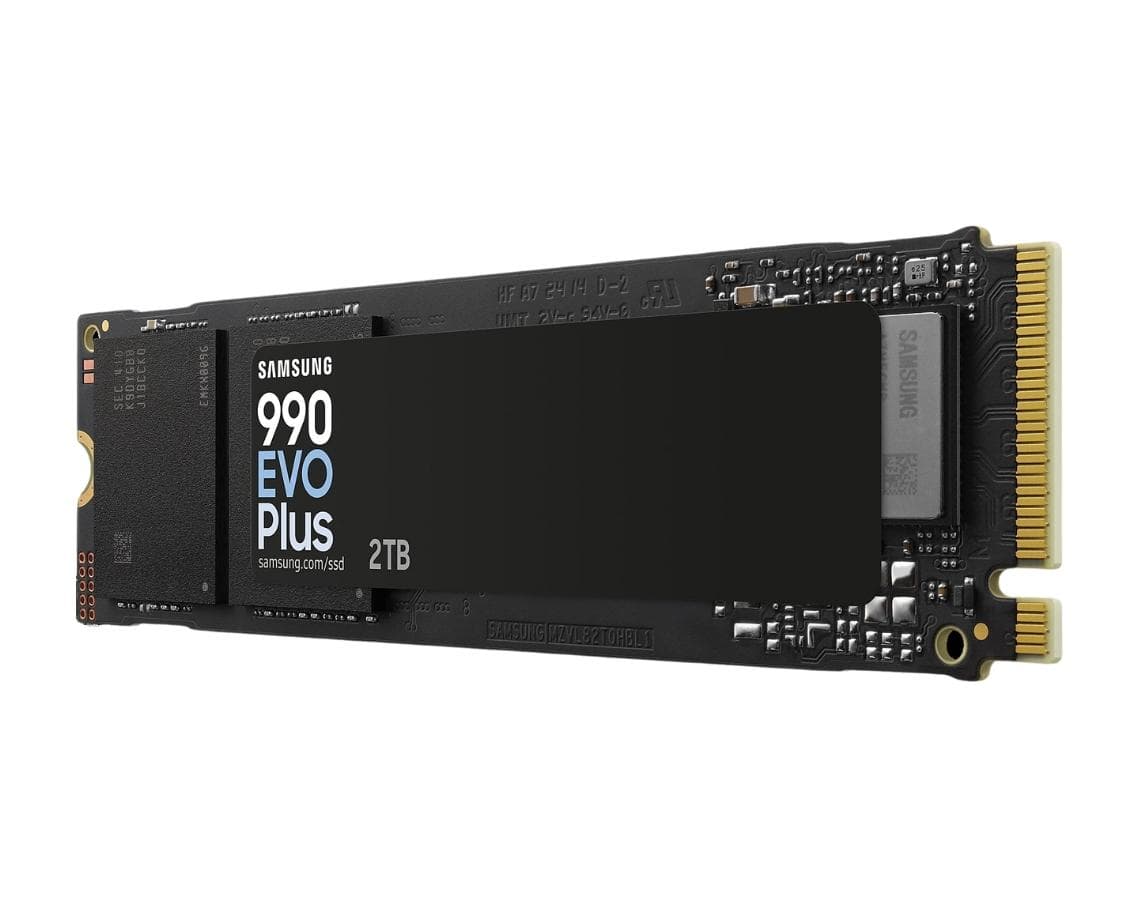 DYSK SSD 2TB  M.2 PCIe Gen4x4 &amp;amp; Gen5x2 NVMe2.0 7250/6300MB/s AES-256 TLC (990 EVO Plus) /SAMSUNG
