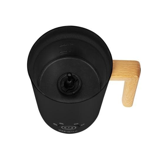 Spieniacz do mleka Zeegma ZE-Milkee Wood Black 500W