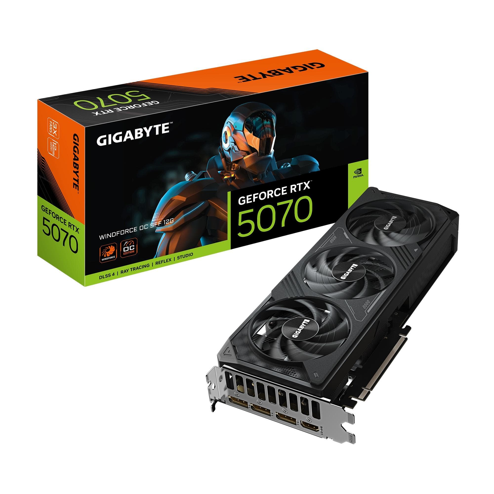 Gigabyte GeForce RTX 5070 WINDFORCE OC SFF 12GB