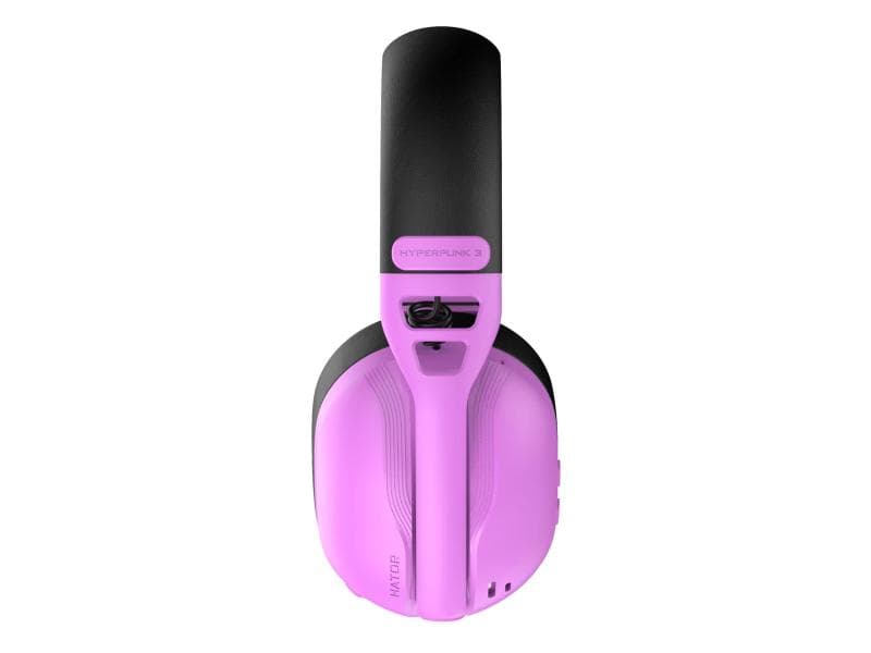 Słuchawki dla graczy Hyperpunk 3 Wireless bezprzewodowe fioletowe