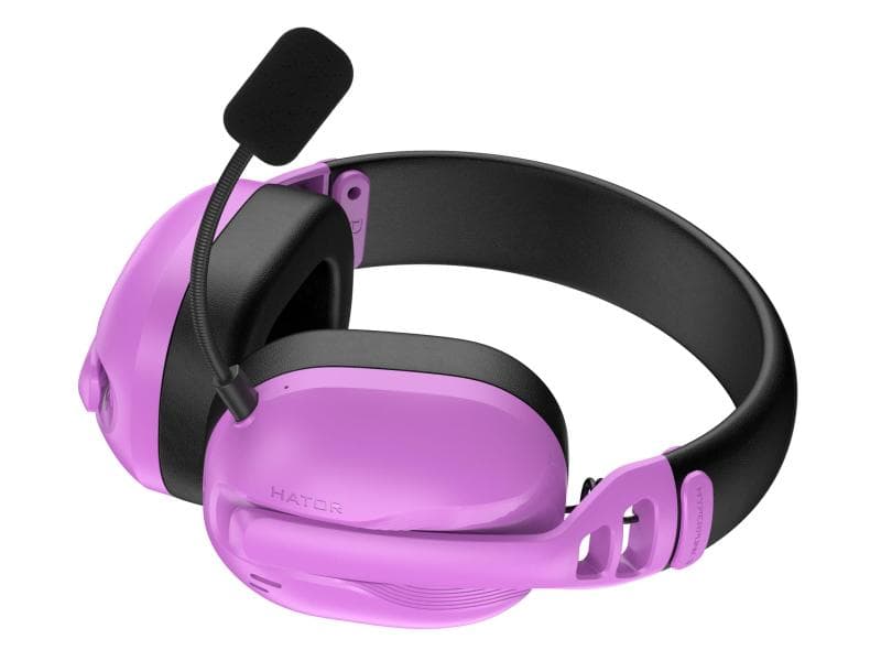 Słuchawki dla graczy Hyperpunk 3 Wireless bezprzewodowe fioletowe