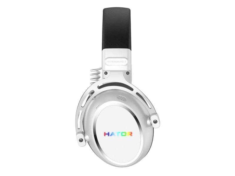Słuchawki dla graczy Hator HYPERGANG 3 Wireless bezprzewodowe białe