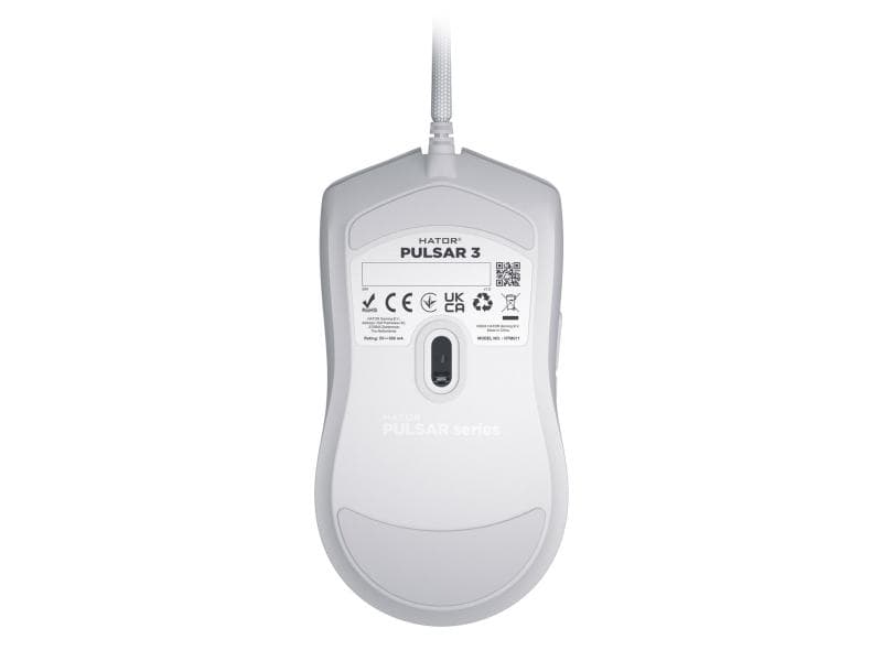 Mysz dla graczy Hator Pulsar 3 biała