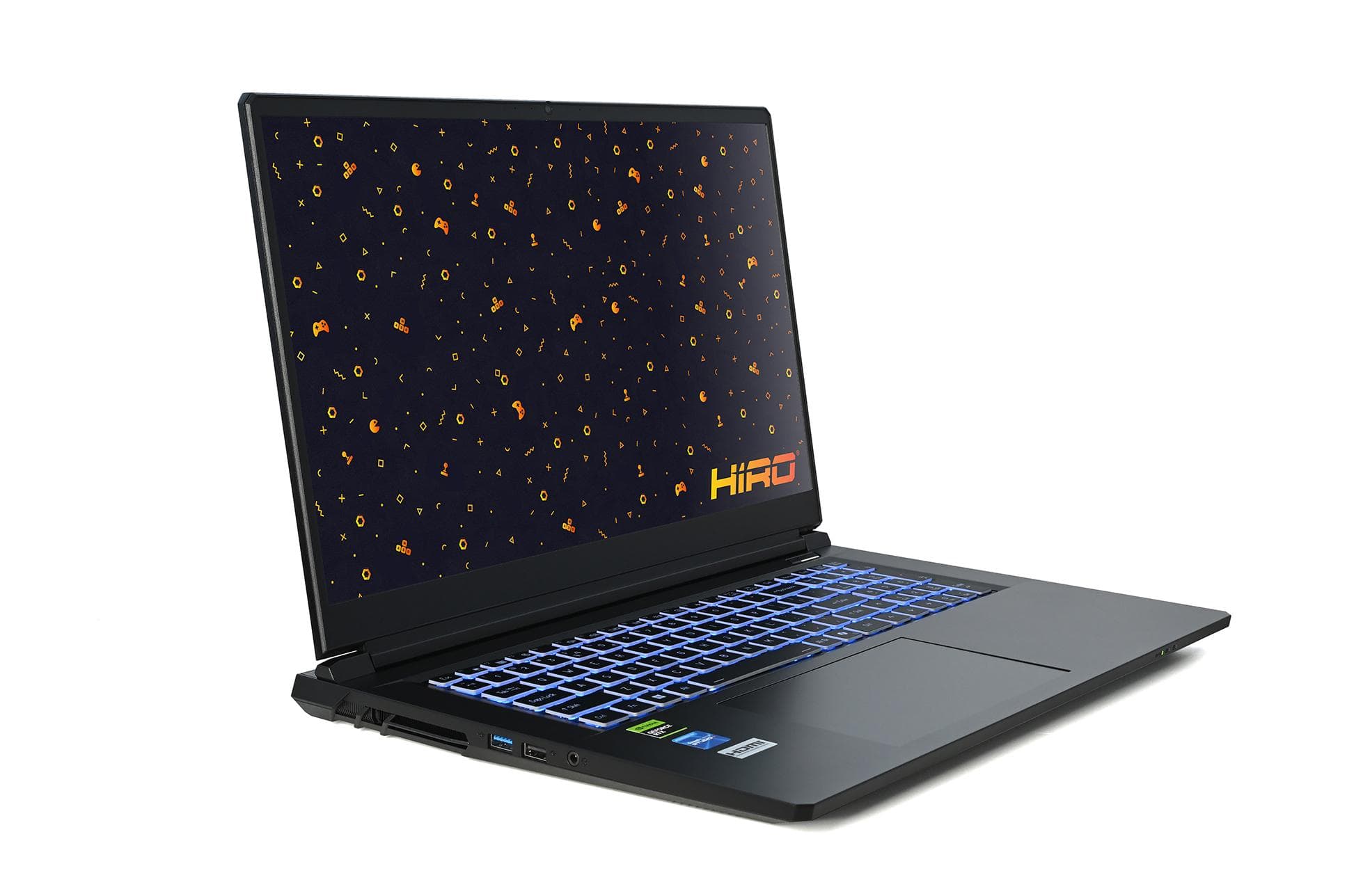 Laptop gamingowy HIRO Y760 17,3'', 144Hz, i7 13620H, RTX 5060 8GB, 16GB RAM, 1TB SSD M.2, W11H