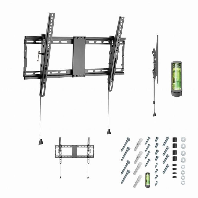 Uchwyt ścienny do telewizora 37&amp;quot; - 80&amp;quot; Gembird WM-80T-01 do 70 kg czarny