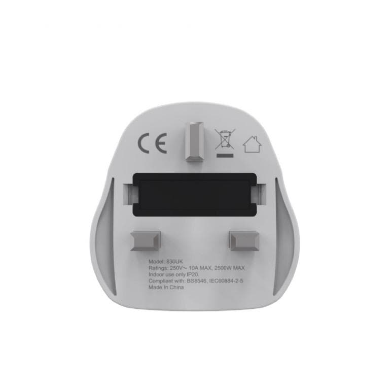 Adapter zasilania Gembird gniazdo World - wtyk UK